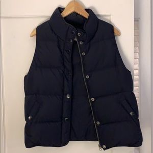 J. Crew navy vest